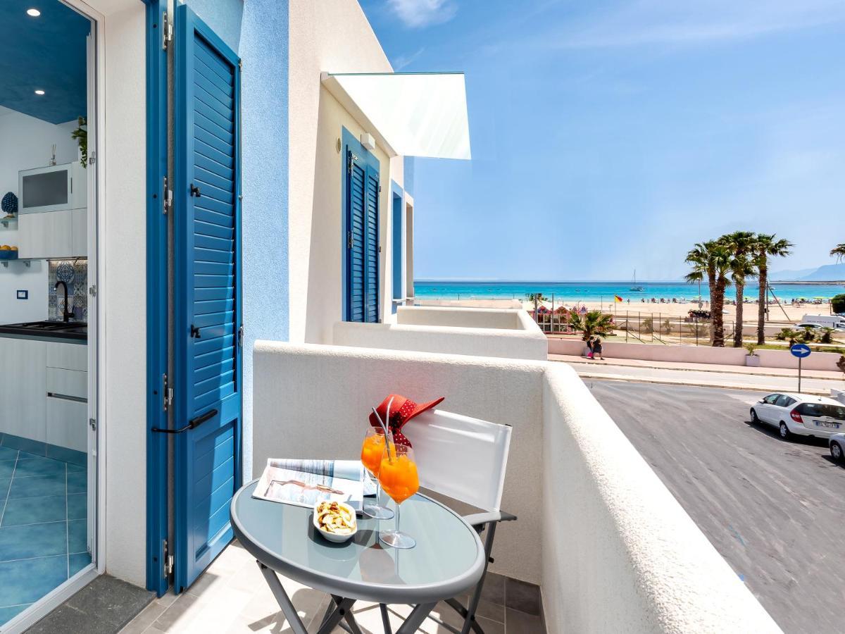 סן ויטו לו קאפו Il Faro E La Luna Beach Apartments מראה חיצוני תמונה